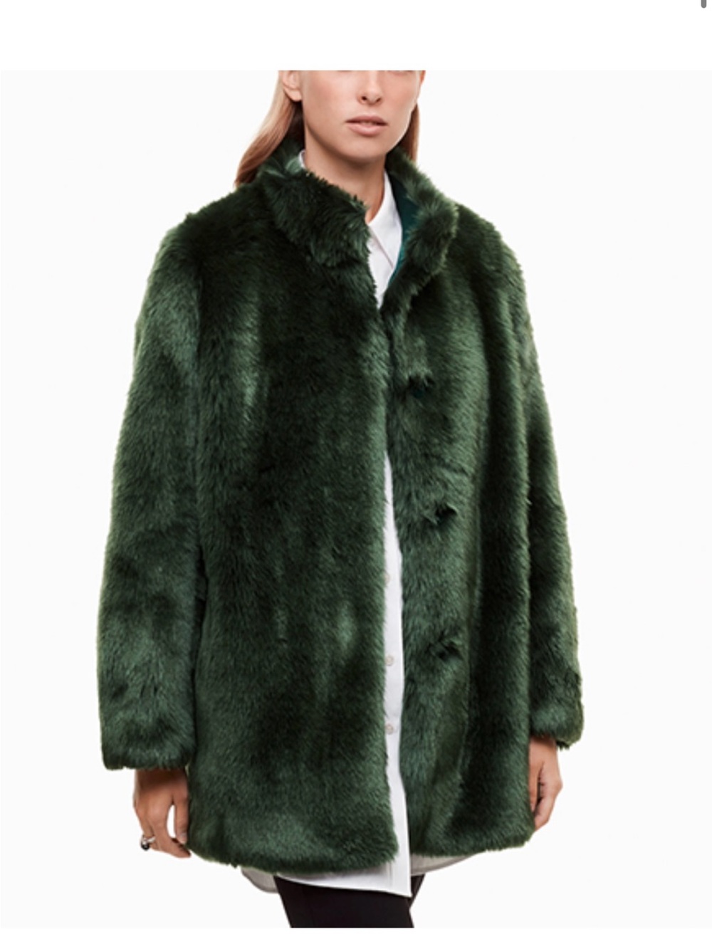 Babaton Fritz Faux Fur Coat - Women's Plush Winter Jacket